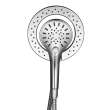 Samuel Müeller SMMPMS3F-PC PAX 7-in Three Function Round Magnetic Docking Hand Shower, Polished Chrome