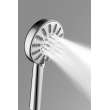 Samuel Müeller SMMPMS8F-MB PAX 5-in Eight Function Round Magnetic Docking Hand Shower, Matte Black