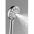 Samuel Müeller SMMPMS8F-MB PAX 5-in Eight Function Round Magnetic Docking Hand Shower, Matte Black