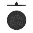 Samuel Müeller SMMSHA10R-MB Astra 10-in x 10-in Single Function Round Showerhead, Matte Black