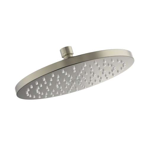 Samuel Müeller SMMSHS8R-BN Sadie 8-in x 8-in Single Function Round Showerhead, Brushed Nickel