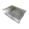 Samuel Müeller Monterey 36in x 25in 16 Gauge Super Dual Mount Single Bowl Kitchen Sink withh FR2 Holes