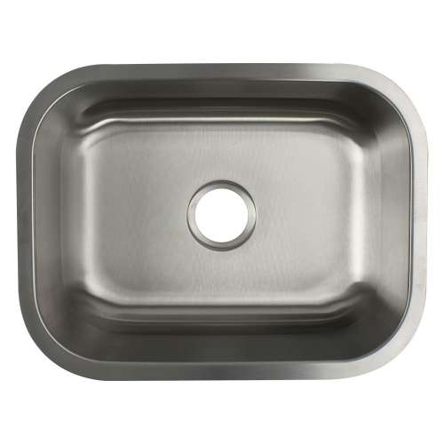 Samuel Müeller SMMUSB23189 Meridiana 23-In X 18-In X 9-In 16 Gauge Single Bowl Undermount Stainless Steel Kitchen Sink