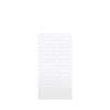 Samuel Mueller Monterey 36-in x 72-in Glue to Wall Tub Wall Panel, White/Tile