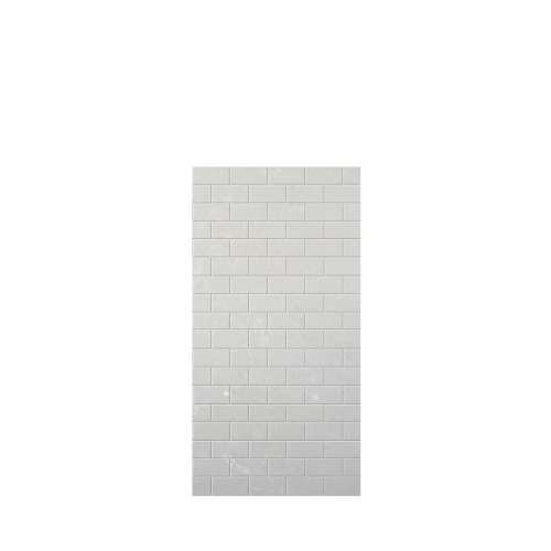 Monterey 36-in x 72-in Glue to Wall Tub Wall Panel, Moonstone/Tile