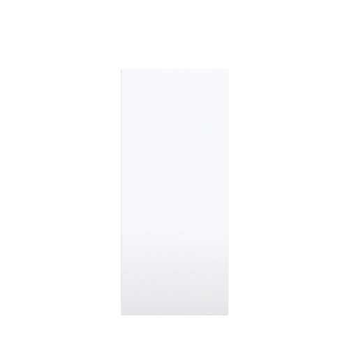 Samuel Mueller Monterey 36-in x 84-in Glue to Wall Tub Wall Panel, White/Velvet