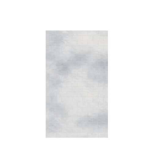 Samuel Mueller Monterey 48-in x 84-in Glue to Wall Tub Wall Panel, Moonstone/Tile