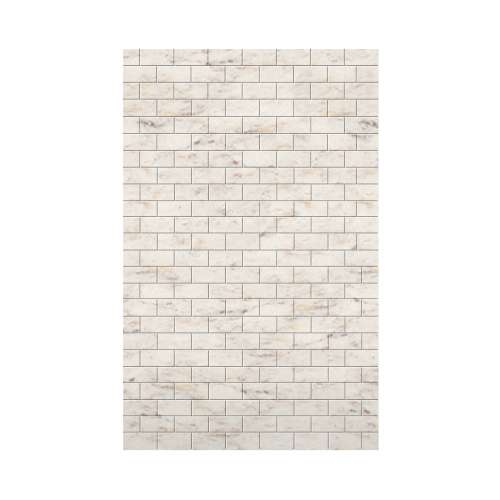 Monterey 60-in x 96-in Glue to Wall Wall Panel, Butterscotch/Tile
