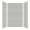 SMMW4K604896-27V Monterey 60-in x 48-in x 96-in Glue To Wall 3-Piece 4mm Shower Wall Kit, Grey Stone Velvet