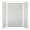 SMMWK604896-50V Monterey 60-in x 48-in x 96-in Glue to Wall 3-Piece Shower Wall Kit, Moonstone (Velvet Smooth Finish)