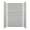 SMMW4K604896-27 Monterey 60-in x 48-in x 96-in Glue To Wall 3-Piece 4mm Shower Wall Kit, Grey Stone