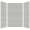 SMMW4K606096-27V Monterey 60-in x 60-in x 96-in Glue To Wall 3-Piece 4mm Shower Wall Kit, Grey Stone Velvet