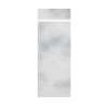 Monterey 36-in x 84+12-in Glue to Wall Transition Wall Panel, Moonstone/Tile