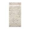 Samuel Mueller Monterey 48-in x 84+12-in Glue to Wall Transition Wall Panel, Creme/Tile