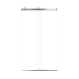 SMBRP488008C-M Brevity 48-in x 80-in By-Pass Shower Door With 5/16-in Clear Glass And Without Handles, Master