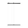 Samuel Müeller SMBRP488008C-MB Brevity 48-in x 80-in By-Pass Shower Door With 5/16-in Clear Glass And Without Handles, Matte Black