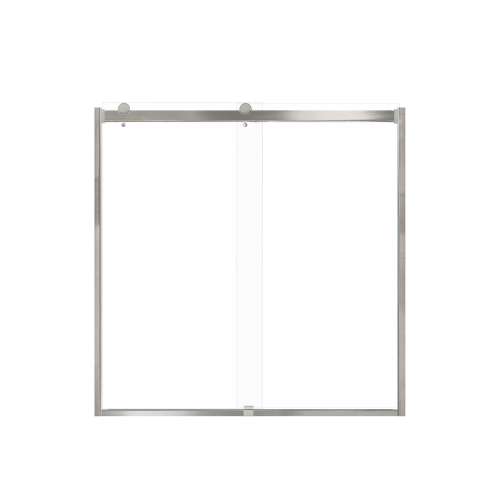 Samuel Müeller SMBRP606208C-PC Brevity 60-in x 62-in By-Pass Bathtub Door With 5/16-in Clear Glass And Without Handles, Polished Chrome