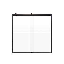 SMBRP606208F-M Brevity 60-in x 62-in By-Pass Bathtub Door With 5/16-in Pattern Frost Glass And Without Handles, Master