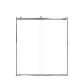 SMBRP607008C-M Brevity 60-in x 70-in By-Pass Shower Door With 5/16-in Clear Glass And Without Handles, Master