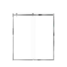 Samuel Müeller SMBRP607008C-M Brevity 60-in x 70-in By-Pass Shower Door With 5/16-in Clear Glass And Without Handles, Master