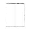 Samuel Müeller SMBRP608008C-PC Brevity 60-in x 80-in By-Pass Shower Door With 5/16-in Clear Glass And Without Handles, Polished Chrome