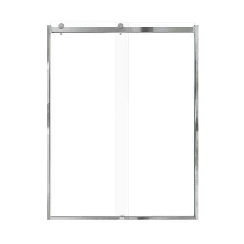 Samuel Müeller SMBRP608008C-PC Brevity 60-in x 80-in By-Pass Shower Door With 5/16-in Clear Glass And Without Handles, Polished Chrome