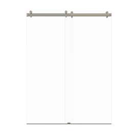 SMBYPT608010C-M Bradley 60-in x 80-in By-Pass Shower Door With 3/8-in Clear Glass And Without Handles, Master