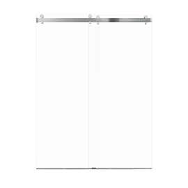 Samuel Müeller SMBYPT608010C-M Bradley 60-in x 80-in By-Pass Shower Door With 3/8-in Clear Glass And Without Handles, Master