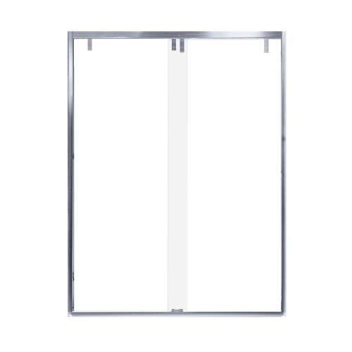 Samuel Müeller SMEBPT608010C-PC Eye Drop 60-in x 80-in By-Pass Shower Door With 3/8-in Clear Glass And Without Handles, Polished Chrome