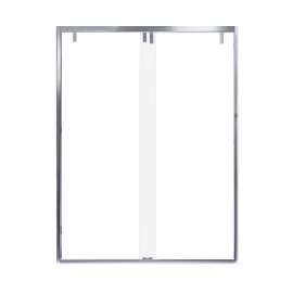 Samuel Müeller SMEBPT608010L-M Eye Drop 60-in x 80-in By-Pass Shower Door With 3/8-in Low Iron Glass And Without Handles, Master