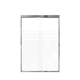 Samuel Müeller SMFBPT487008F-M Franklin 47-in x 70-in By-Pass Shower Door With 5/16-in Frost Glass And Without Handles, Master