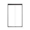 Samuel Müeller SMFBPT487608C-MB Franklin 47-in x 76-in By-Pass Shower Door With 5/16-in Clear Glass And Without Handles, Matte Black