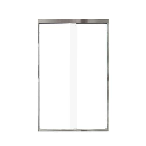 Samuel Müeller SMFBPT487608C-PC Franklin 47-in x 76-in By-Pass Shower Door With 5/16-in Clear Glass And Without Handles, Polished Chrome