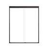 Samuel Müeller SMFBPT607608C-MB Franklin 59-in x 76-in By-Pass Shower Door With 5/16-in Clear Glass And Without Handles, Matte Black