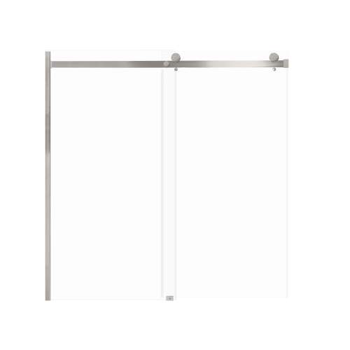 Samuel Müeller SMMBDT606008C-M Milan 60-in x 60-in Barn Bathtub Door With 5/16-in Clear Glass And Without Handles, Master