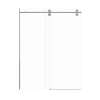 Samuel Müeller SMTBD608010C-BS Teutonic 59-in x 80-in Barn Shower Door With 3/8-in Clear Glass And Without Handles, Brushed Stainless