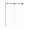 Samuel Müeller SMTBD608010C-PC Teutonic 59-in x 80-in Barn Shower Door With 3/8-in Clear Glass And Without Handles, Polished Chrome