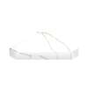 SMNCS1515-72 15-in x 15-in x 3-in Solid Surface Neo-Angle Corner Shower Seat, Life Tree