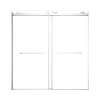SMOBPT606208C-PC Olivia 60-in x 62-in Bypass Shower Door With 5/16-in Clear Glass And Royston Handles, Polished Chrome