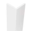 Samuel Müeller SMOCT962-1001 96-in Solid Surface Outside Corner Molding (2 Pieces), Artic White