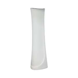 SMP-1440-01 Millwood Petite 9-in x 9-in x 30-in Vitreous China Pedestal Leg For Use With SML-1444 Lavatory Sink, White