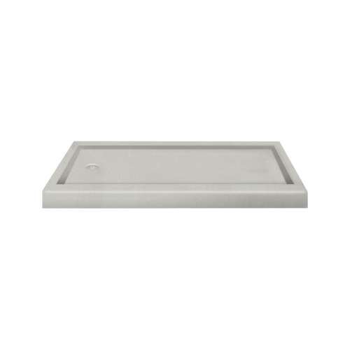 Samuel Müeller Delux Solid Surface 48-in x 34-in Shower Base with Center Drain