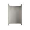SMPGWK603696-39 Pioneer Plus 60-in  x 36-in  x 96-in  Shower Wall Kit, Gali Wave Grey