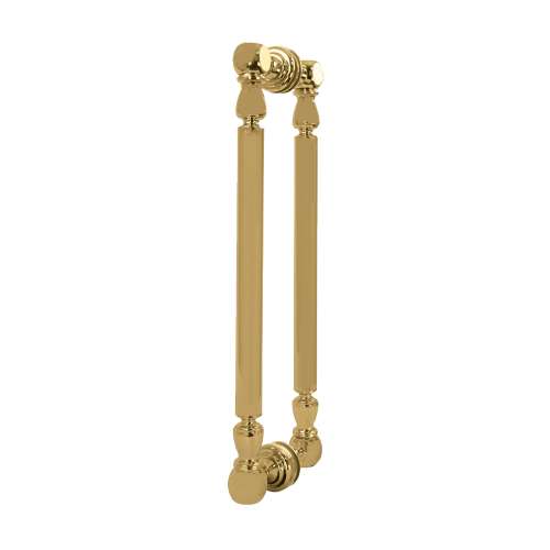 Samuel Müeller SMPH-BND-D-N-CB Nicholson 20-in Barn/Pivot Shower Door Double Sided Handles, Champagne Bronze