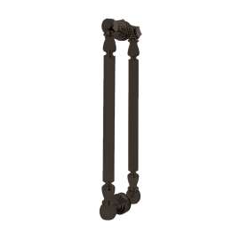SMPH-BND-D-N-MB Nicholson 20-in Barn/Pivot Shower Door Double Sided Handles, Matte Black