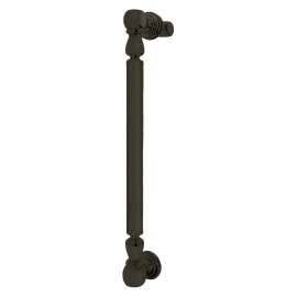 SMPH-BND-K-N-MB Nicholson 20-in Barn/Pivot Shower Door Handle And Knob, Matte Black
