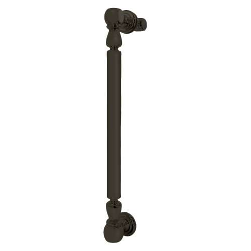 Samuel Müeller SMPH-BND-K-N-MB Nicholson 20-in Barn/Pivot Shower Door Handle And Knob, Matte Black