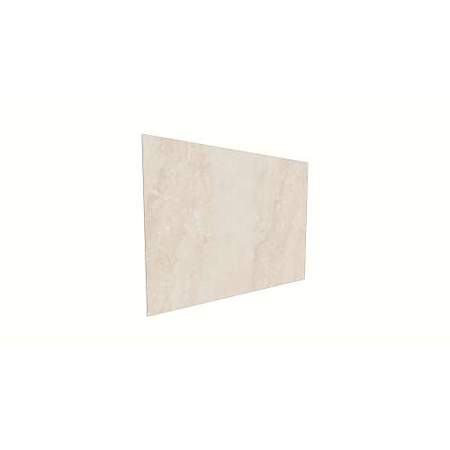 Porcelyte 60-inch x 47-inch Shower Wall Panel - Back Bottom, Sharona, SMPOWBB6047-82