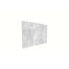 Porcelyte 60-inch x 47-inch Shower Wall Panel - Back Bottom, Apodo Ice Grey, SMPOWBB6047-84