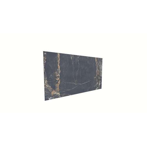 Porcelyte  60-inch x 35-inch Shower Wall Panel - Back Top (LED), Carmus Brown, SMPOWBT6035-83